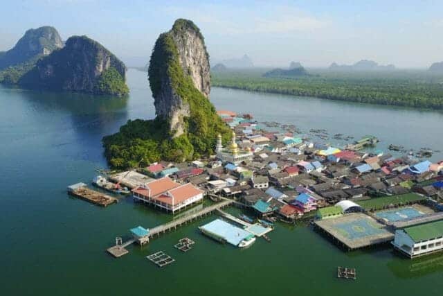 Phang Nga Bay by speedboat and sea canoe