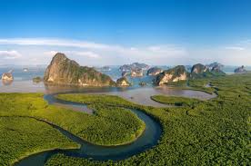 Limestone karsts of Phang Nga Bay